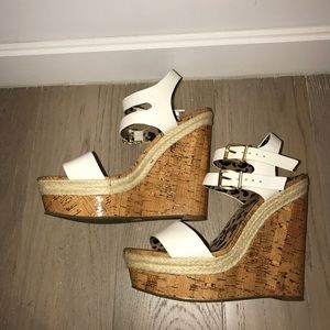 Jessica Simpson White Wedge